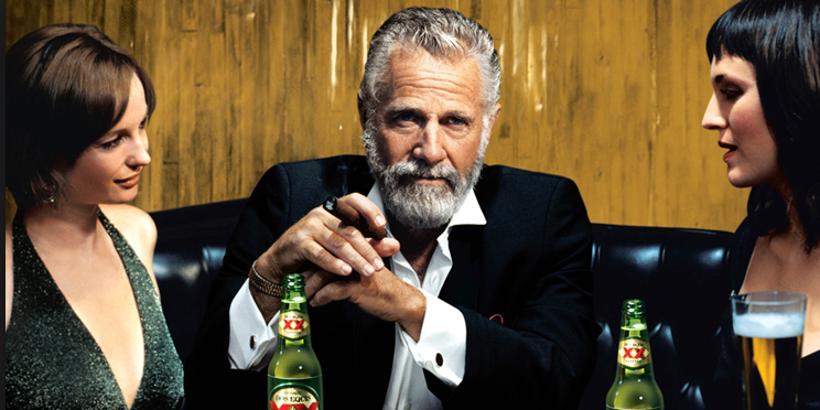 hollywood heroines vs the dos equis dude how the media promotes