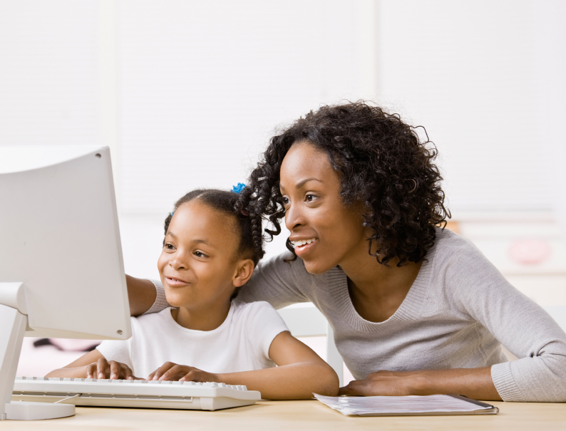 How does internet help the homework of children